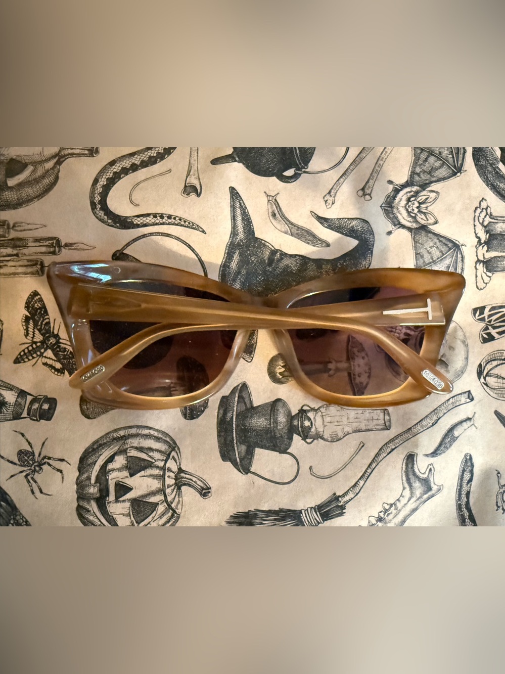 Vintage Tom Ford Caramel Brown 2012 Lana Sunglasses TF280 with Gradient Lenses - Picture 8 of 16